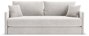 Бежов кадифен сгъваем диван 209 cm Shannon – Cosmopolitan Design