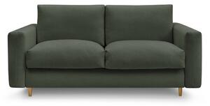 Зелен диван за ежедневно спане/сгъваем 220 cm Cocoone – Bobochic Paris