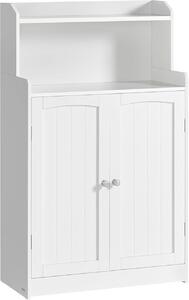 Шкаф за баня Vasagle White 60x30x110 cm