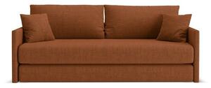 Теракотен шенилов сгъваем диван 209 cm Shannon – Cosmopolitan Design
