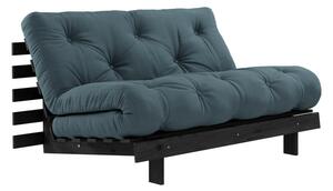 Сгъваем диван в петролен цвят 140 cm Roots Black Night – Karup Design