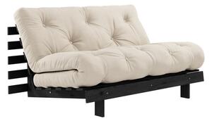 Бежов разтегателен диван 140 cm Roots Black Night – Karup Design