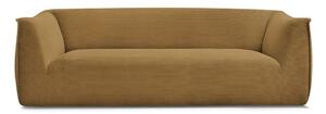 Диван от рипсено кадифе в цвят горчица 242 cm Giorgia – Bobochic Paris