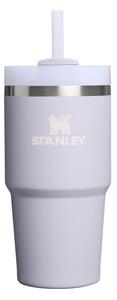 Термос със сламка от неръждаема стомана в цвят лавандула 600 ml Quencher H2.O FlowState™ Tumbler Purple Dust – Stanley