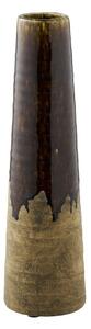 Кафява керамична висока ваза (височина 39 cm) – House Nordic