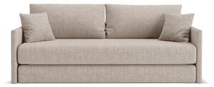 Светлокафяв шенилов сгъваем диван 209 cm Shannon – Cosmopolitan Design