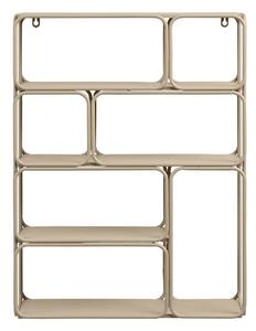 Бежов на няколко нива метален стенен рафт 48 cm Lanciano – House Nordic