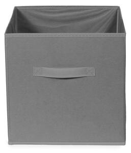 Тъмносива пластмасова кутия за съхранение 31x31x31 cm – Compactor