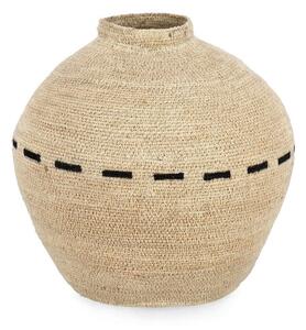 Бежова ратанова ръчна изработка ваза (височина 31 cm) Hue – Bizzotto