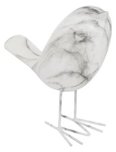 Декоративна фигура atmosphera Olen, Керамика, Бял, 19 cm