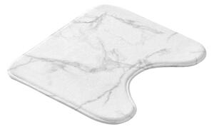 Бяло-сив килим за баня WC 45x45 cm Marbre – douceur d'intérieur