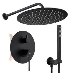 Душ система за вграждане Rea Foss Clif Black + BOX