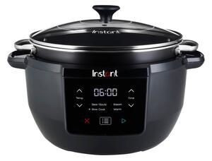 Уред за бавно готвене Slow Cooker Instant Pot Superior 140612801, 800W, 7.1l, До 10 порции, 4 програми, Поддържане на топлината, Черен