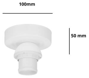 Brilagi - Таванно осветително тяло PARTY 1xE27/60W/230V Ø 10 см бяло
