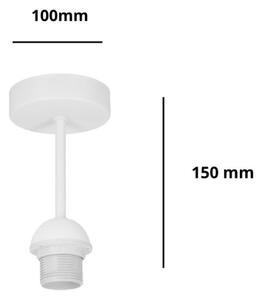 Brilagi - Плафон PARTY 1xE27/60W/230V диаметър 10 см бял