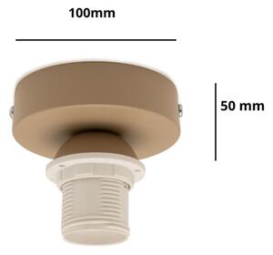 Brilagi - Плафон PARTY 1xE27/60W/230V, Ø 10 см, бежов