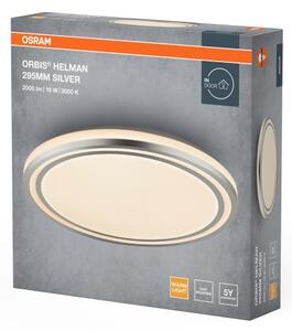 Osram - LED плафон ORBIS HELMAN LED/16W/230V Ø 29,5 cm сребрист