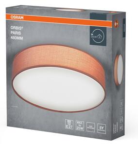 Osram - Таванно осветително тяло ORBIS PARIS 3xE27/15W/230V Ø 48 см, кафяво