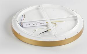 Brilagi - LED димируемо осветително тяло GLASS POOL DOUBLE LED/60W/230V 50 cm златно + дистанционно управление