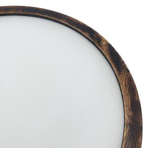 Brilagi - LED таванно осветително тяло CARVALHO SMOKEY LED/36W/230V, цвят дъб, диаметър 37,5 см