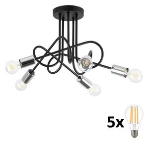 Полилей повърхностно монтиран OXFORD 5xE27/15W/230V