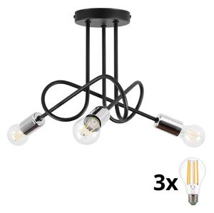 Полилей за повърхностен монтаж OXFORD 3xE27/15W/230V