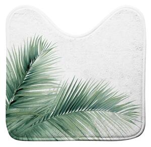 Бял/зелен килим за баня WC 45x45 cm Havane – douceur d'intérieur