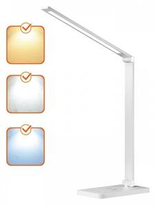 LED димируема настолна лампа с безжично зареждане NOBLITE Q LED/7W/230V 3000/4000/6500K бяла