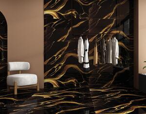 Гранитогрес Molten Black - 60 x 120 cm