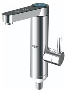 Нагревател за вода Oliver Voltz OV57100F, 3300W, За плот, Сензорно управление, Дигитален дисплей, Инокс