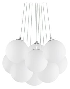 Ideal Lux - полилей на кабел MAPA, 11 x E14, 40 W, 230 V, Ø 58 см, бял
