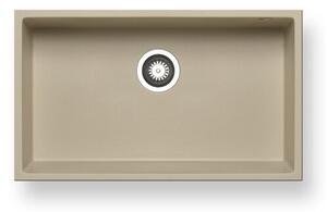 Мивка за кухня TETRAGON 70×40 см, гранит - Карбон