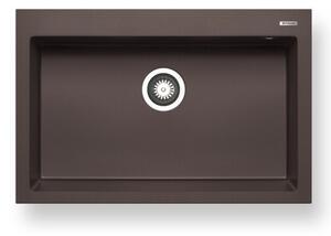 Мивка за кухня ISTROS 76×50 см, гранит - Шоколад