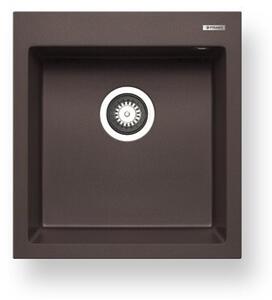 Мивка за кухня ISTROS 46×50 см, гранит - Шоколад