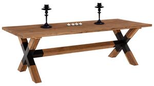Маса KATTE 250x100x78см -натурал тиково дърво