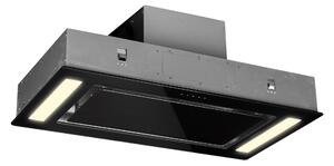 Klarstein Remy абсорбатор за таван, за вграждане, 90 cm EEK A 620 m³/h touch LED стъкло