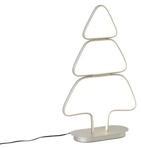 Коледна настолна лампа стоманена коледна елха с LED - Arbre