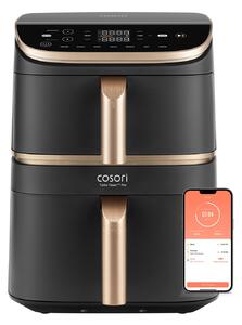 Фритюрник с горещ въздух Cosori Turbo Tower Pro CAF-DC123S, 10.8L, Черен