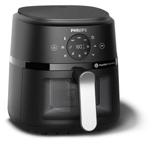Фритюрник с горещ въздух Philips NA211/00, 3.2 л. вместимост, 9 програми, RapidAir технология, 1300W