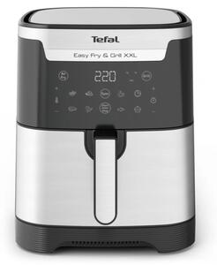 Фритюрник с горещ въздух Tefal EY801D15, 6.5 л. вместимост, грил функция, 8 автоматични програми, горещ въздух, LCD дисплей, автоматично изключване, 1830W, инокс