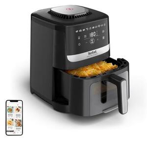 Фритюрник с горещ въздух Tefal Easy Fry Silence EY5568E0, 5 л. вместимост, незалепващо керамично покритие