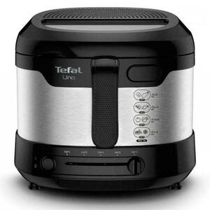 Фритюрник Tefal UNO FF215, 1.8л. вместимост, регулируем термостат, 1600W, черен