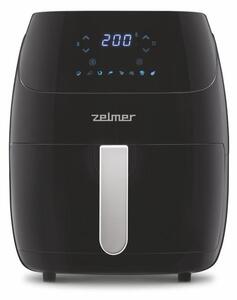 Фритюрник с горещ въздух Zelmer ZAF5500B, 5 л. вместимост, 8 програми, автоматично спиране, 1500W