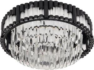 Brilagi - LED димируемо таванно осветително тяло CROWN LED/41W/230V Ø 48 см черно + дистанционно управление