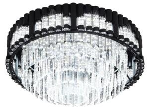 Brilagi - LED димируемо таванно осветително тяло CROWN LED/41W/230V Ø 48 см черно + дистанционно управление