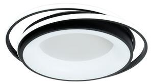 Brilagi - Димируема LED таванна лампа IRIS LED/84W/230V 47x51 cm черна + ДУ