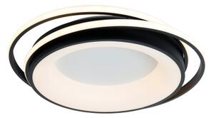 Brilagi - Димируема LED таванна лампа IRIS LED/84W/230V 47x51 cm черна + ДУ