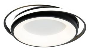 Brilagi - Димируема LED таванна лампа IRIS LED/84W/230V 47x51 cm черна + ДУ