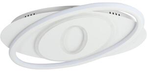 Brilagi - димируемо LED таванно осветително тяло IRIS LED/78W/230V 37x49 cm бяло + дистанционно управление