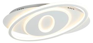 Brilagi - димируемо LED таванно осветително тяло IRIS LED/78W/230V 37x49 cm бяло + дистанционно управление